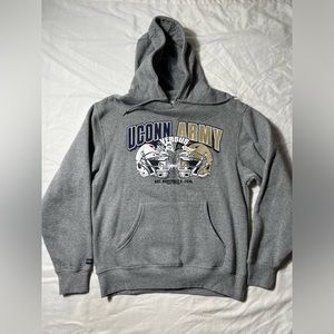 Army Black knights USMA UConn Huskies Pullover Hoodie sweater Jansport Sz M